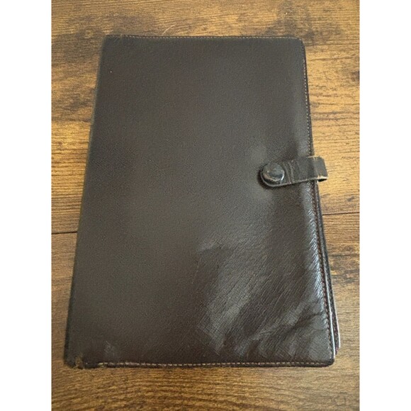 Vintage Dunhill London Brown Leather Passport-Ticket-Money Holder Organizer - Picture 2 of 14